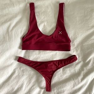 NWOT Boutine LA bikini set
